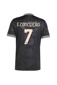 Juventus Francisco Conceicao #7 Jalkapallovaatteet Kolmaspaita 2025-26 Lyhythihainen